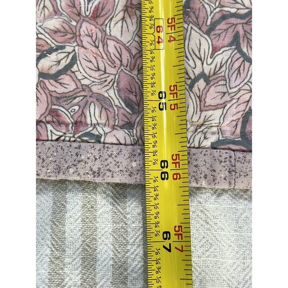 Vintage Handmade Quilt 66x52” Sampler Fan Pattern Purple Blue Coverlet Throw RV - Picture 5 of 16